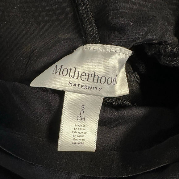 Women's Motherhood Maternity Pants Size Small Black Compression - Picture 7 of 11